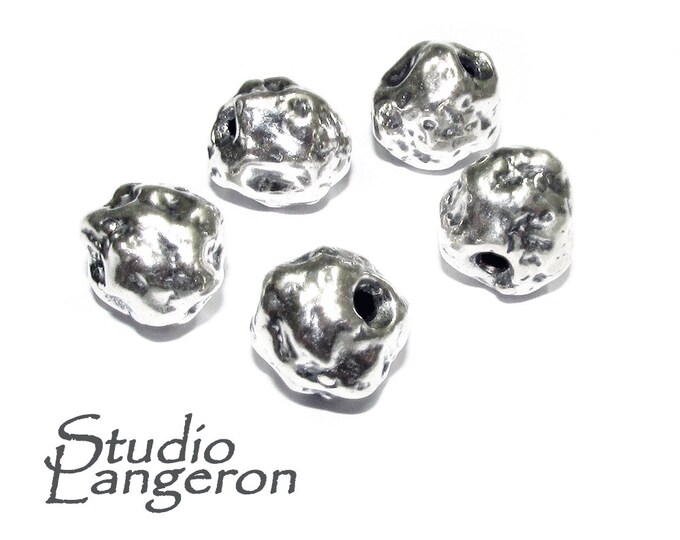 925 sterling silver handmade beads BB 49, handmade, silver beads, silver, beads, handmade beads, decorative beads, Original beads - 1 piece