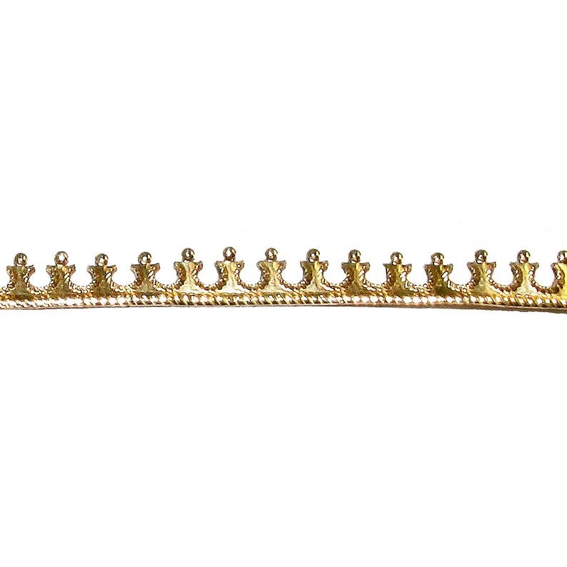 Gold Wire Pattern 14K Yellow Gold Filled Gallery Wire, Bezel Wire, Gallery Ribbon ...