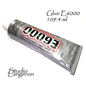 E6000 Permanent Craft Adhesive 109.4 ml (3.7 oz), Jewelry Craft Adhesive Glue, beading Glue, Beading Suppliers, Jewelry making - 1 piece