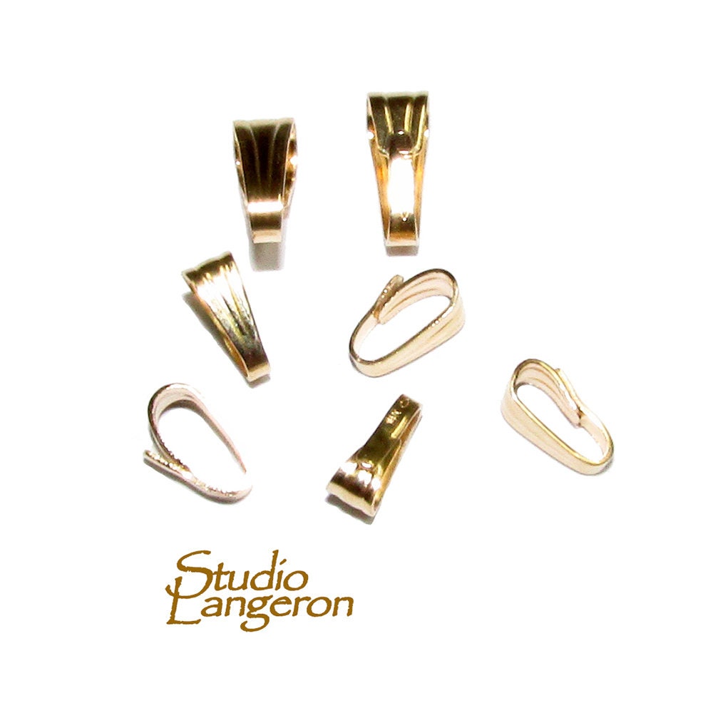 Snap Bail 7.5x2.5mm 14k Yellow Gold (1-Pc)