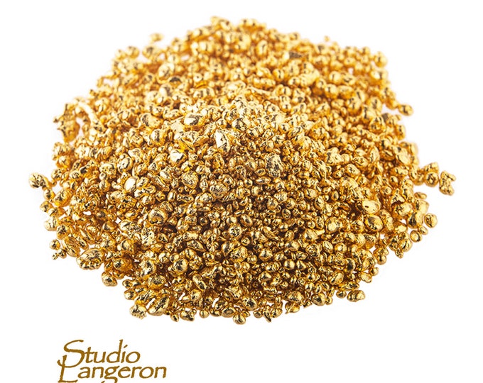 24K Yellow Gold Casting Grain, Gold casting grain, Casting grain, Jewelry making, Gold 24K, Gold 999 - 3 grams