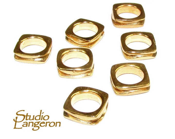 14K Gold Filled Bead Tubes sizes 2.0x4.8 mm, tube beads, tubes gold filled, tube, Jewelry making, tubes bracelet, gold filled - 1 piece