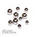 14K white solid gold seamless round beads, solid gold beads, white gold, round beads, gold round beads, size from 2.0 to 10.0 mm - 1 piece
