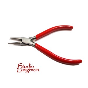 Round nose pliers Professionally Prepared for Jewelry Making PL714, BeadSmith, Length 120 mm (4.6 inch), Jewelry making  - 1 piece