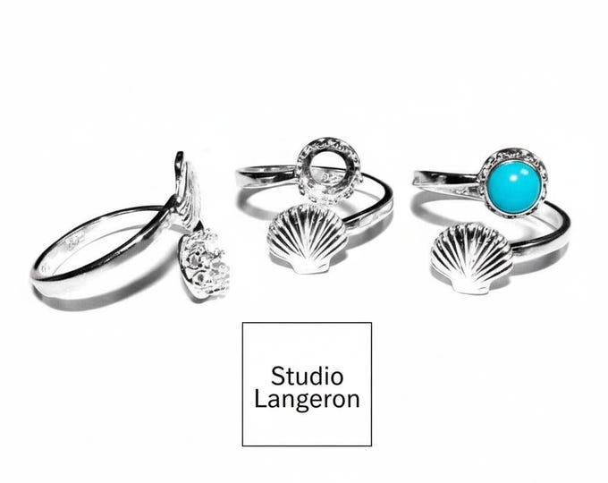 925 sterling silver open blank ring with bezel cup 6 mm, bezel cup, silver ring, base ring, Setting, Jewelry making, 925 silver - 1 piece