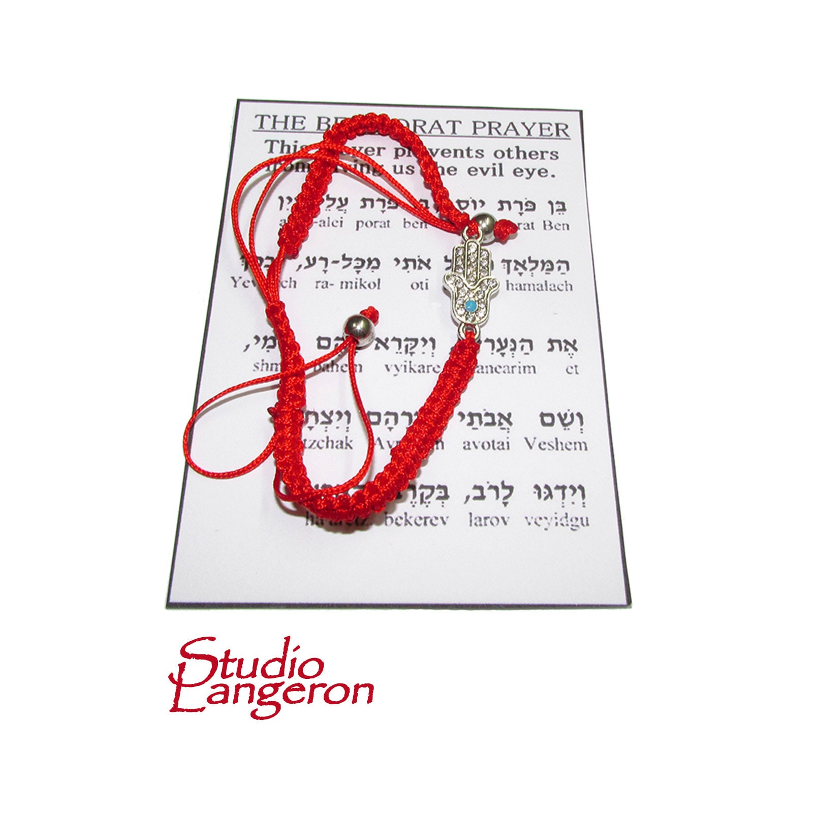 Buy Red String Bracelet Red Bracelet With Prayer Jerusalem Online in India   Etsy