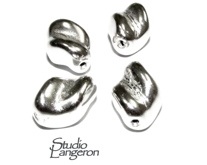 925 sterling silver handmade beads BP134, silver beads, Jewelry making, handmade beads, decorative beads, Original beads - 1 piece