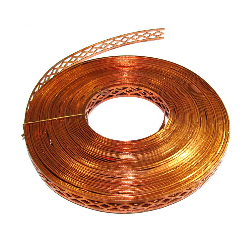 4 inch Natural Copper Gallery wire Wire Findings Gallery pattern Copper