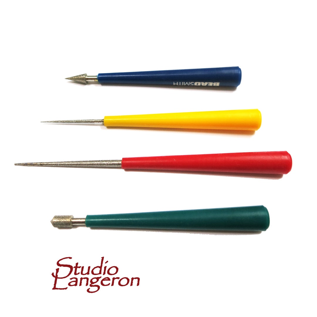 Beadsmith BR4 4 Pieces Bead Reamer Set Jewelry Tools Etsy