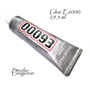 E6000 Permanent Craft Adhesive 29.5 ml (1.0 oz), Jewelry Craft Adhesive Glue, beading Glue, Beading Suppliers, Jewelry making - 1 piece