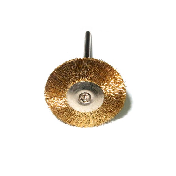 Brass Brush, Jewelry Tools, Brush, Drill Brush, Brass Soft Brush