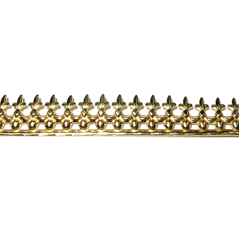 Natural Brass Gallery Wire Setting Gallery Pattern Gallery Etsy