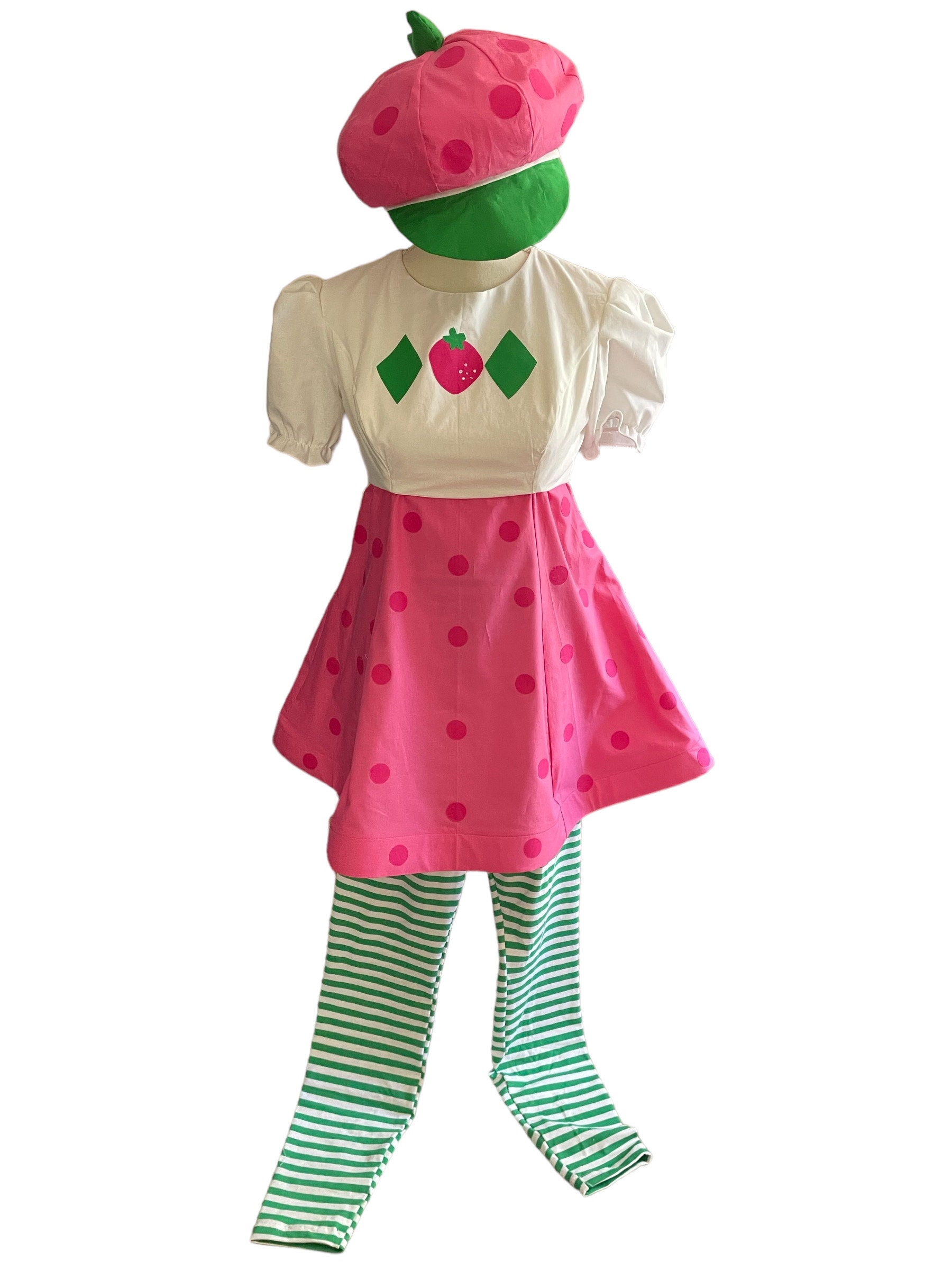 Strawberry Dress Costume, Inspired by Strawberry Shortcake- Adults - Etsy Strawberry Dress Costume, Inspired by Strawberry Shortcake- Adults - Etsy