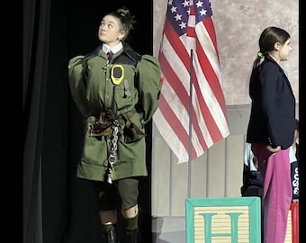 Headmaster Dress inspired by Ms Agatha Trunchbull from Matilida - kids!