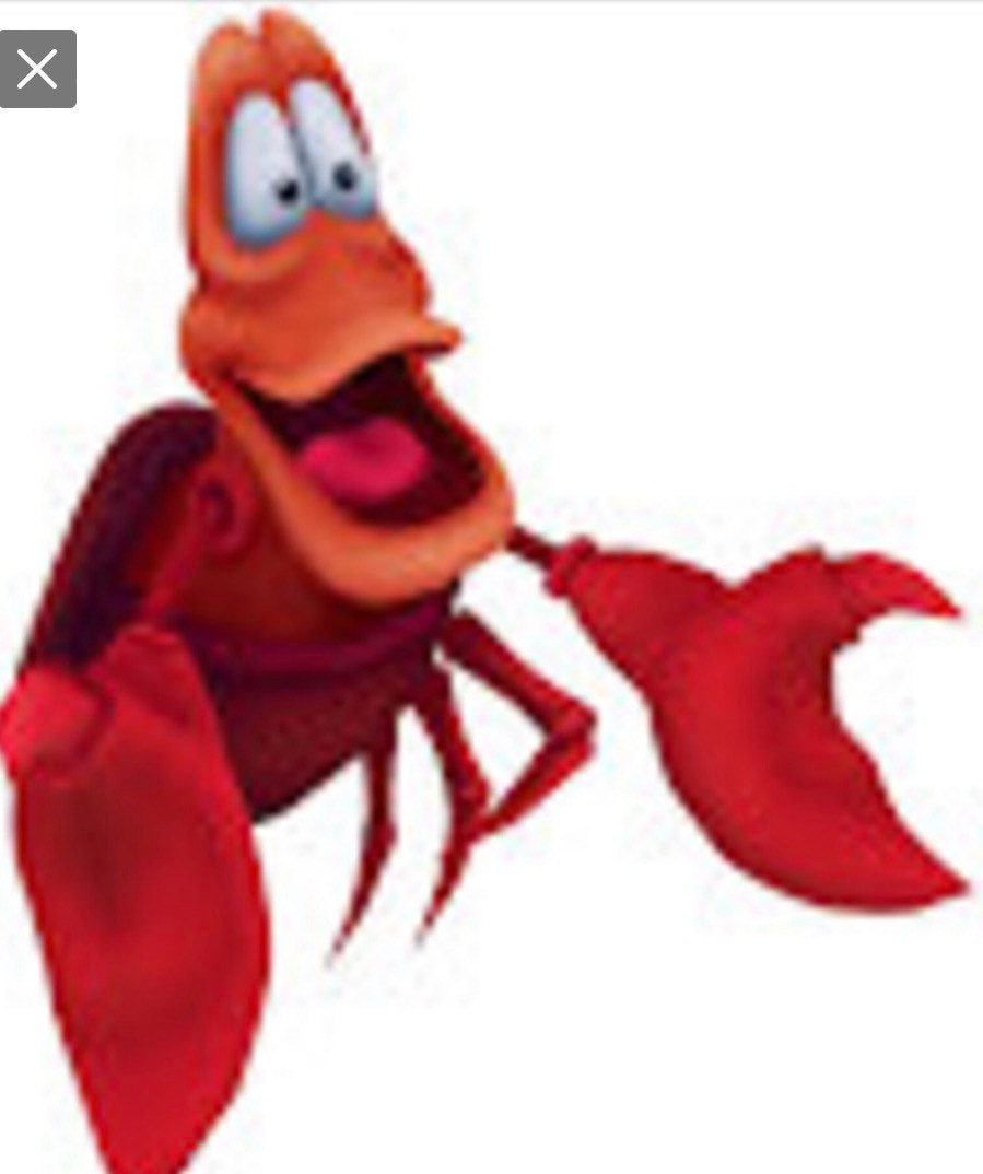 Sebastian From Little Mermaid Etsy