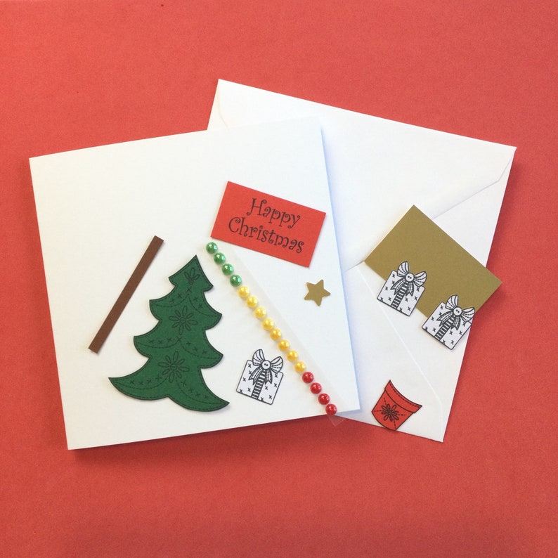 Christmas Card kit for children creative ideas for kits kid/'s craft kits