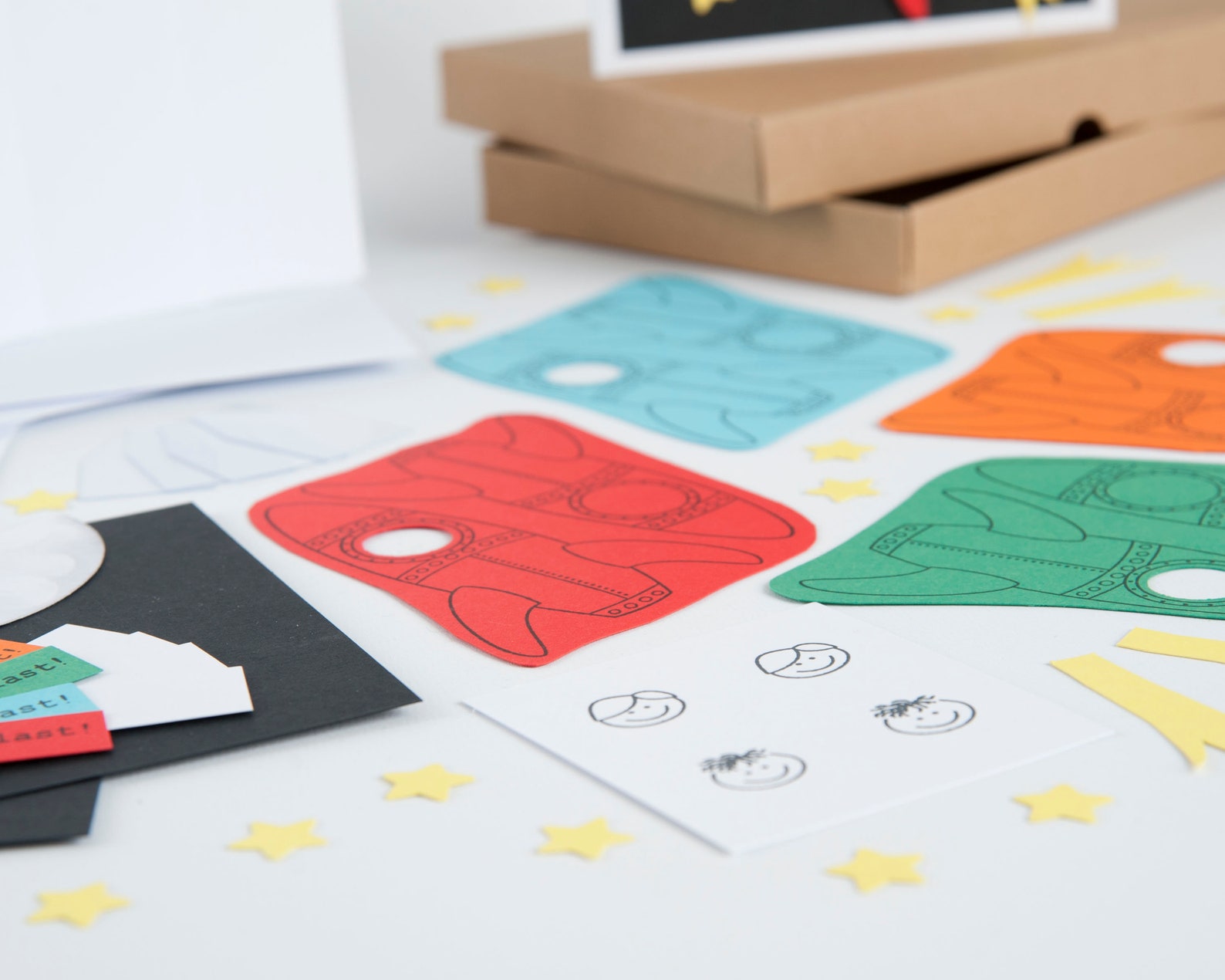 Children's Rocket Birthday Card, Advanced Kit, Cardmaking Kit, Space ...