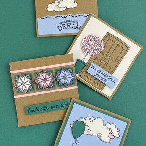 Just Because Note Cards, Card making kit, simple cards for friends image 5