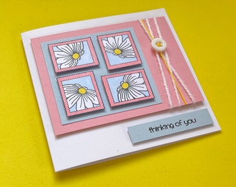 Daisy Card making kit, Thinking of you cards to make