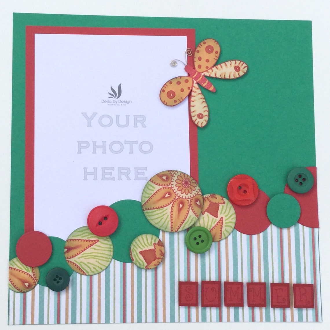 Flower Scrapbooking Kit, Children's Memory Book, Structured Craft Kits ...