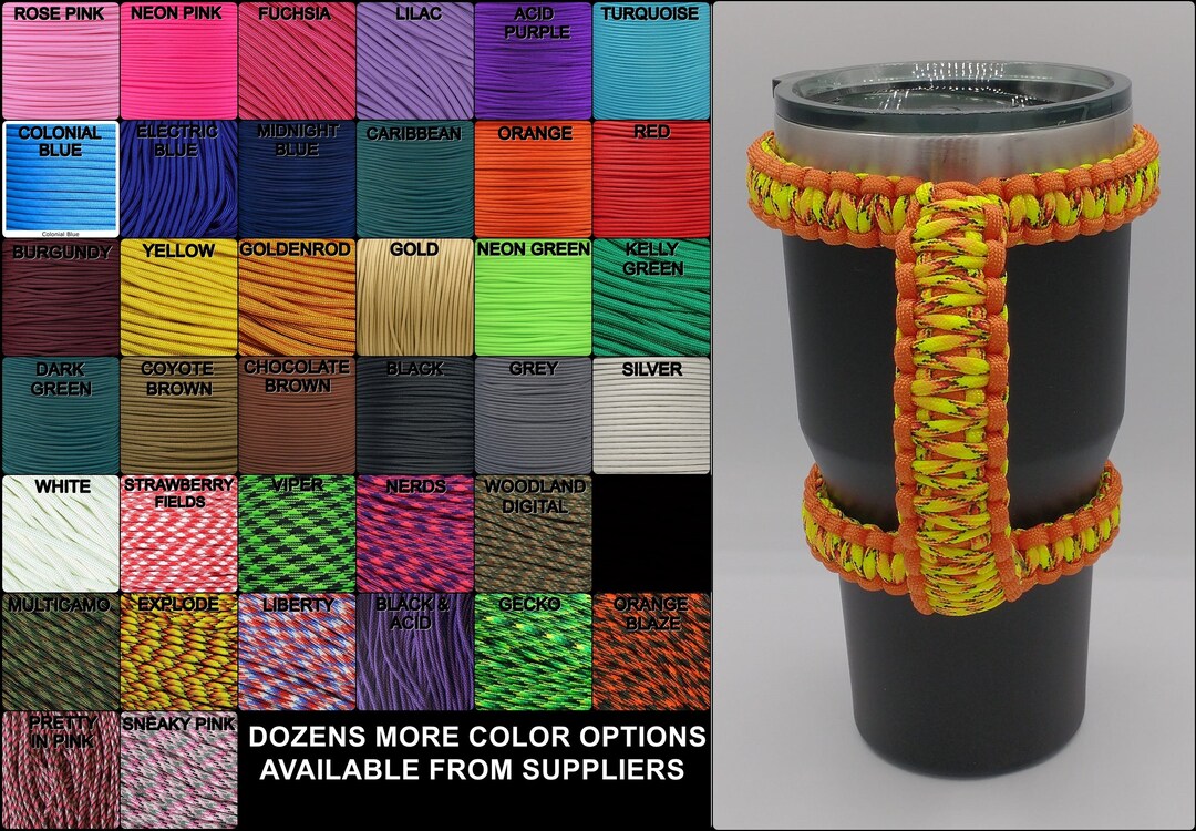 CUSTOM Tumbler Handles Over 30 Colors/patterns Available Yeti/ozark