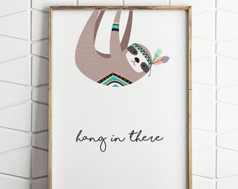 Sloth quotes | Etsy