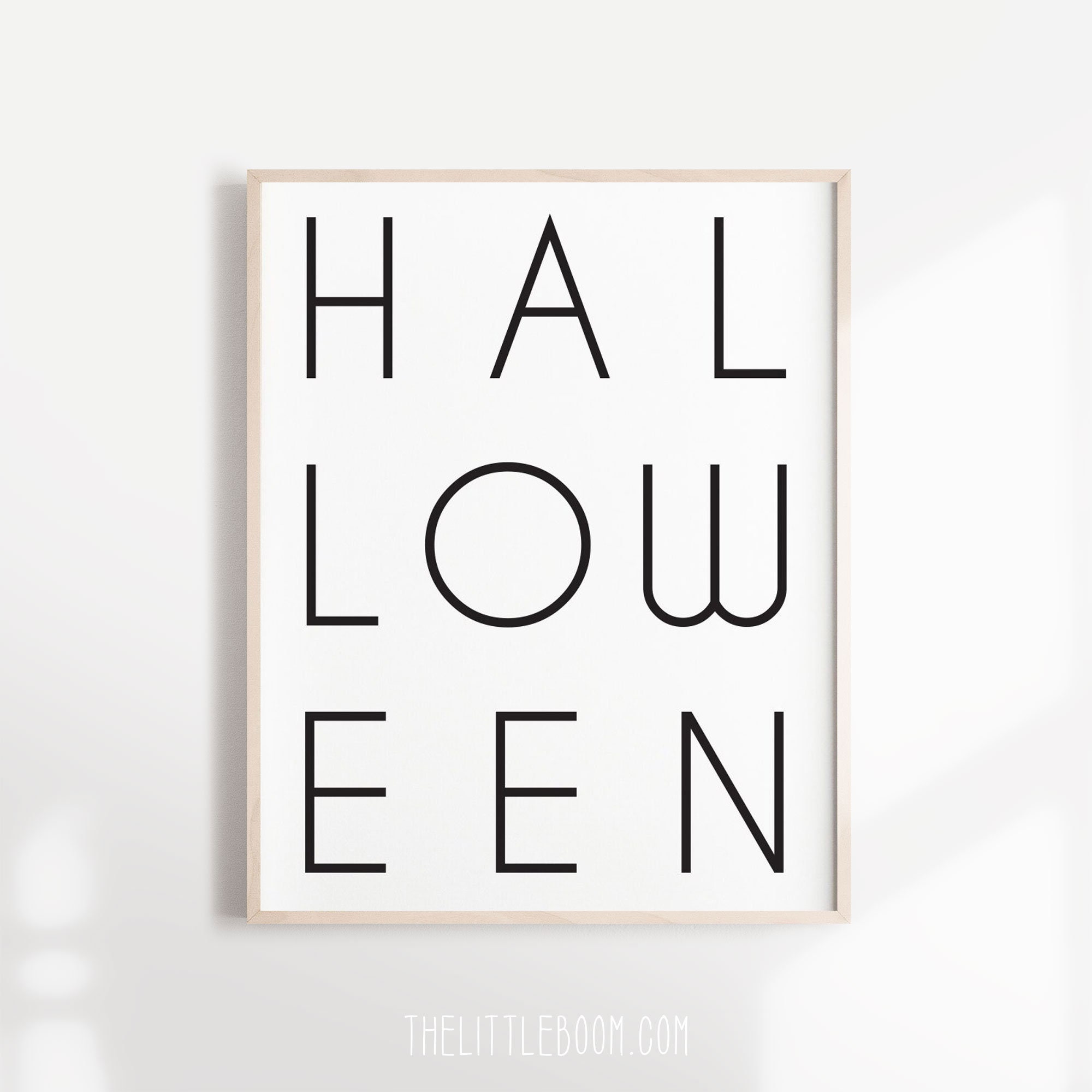 Halloween wall art instant download Halloween decor Etsy