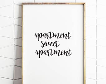 apartment art, apartment decor, apartment download, apartment prints, apartment printable, apartment wall art, apartment wall print