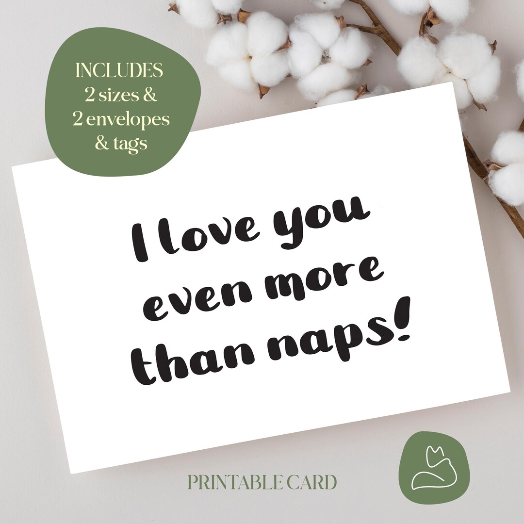 Printable Anniversary Card, Funny Printable Card, Digital Love You Card ...