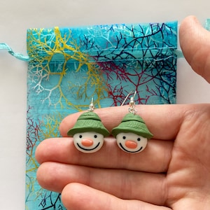 The Snowman earrings