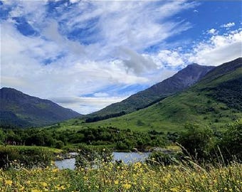 montañas en Glencoe, Escocia