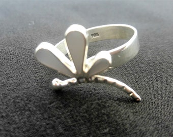 Libelle Sterling Silber Ring