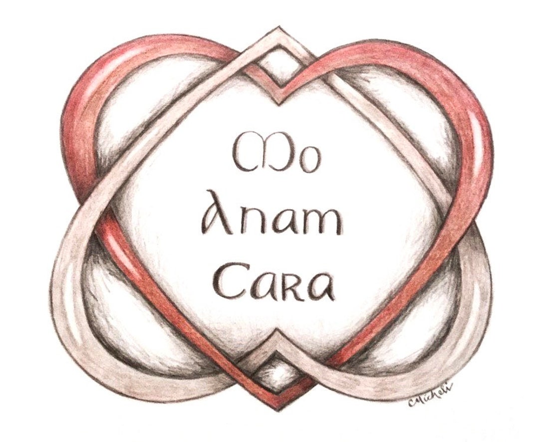 Mo Anam Cara Print Etsy Israel