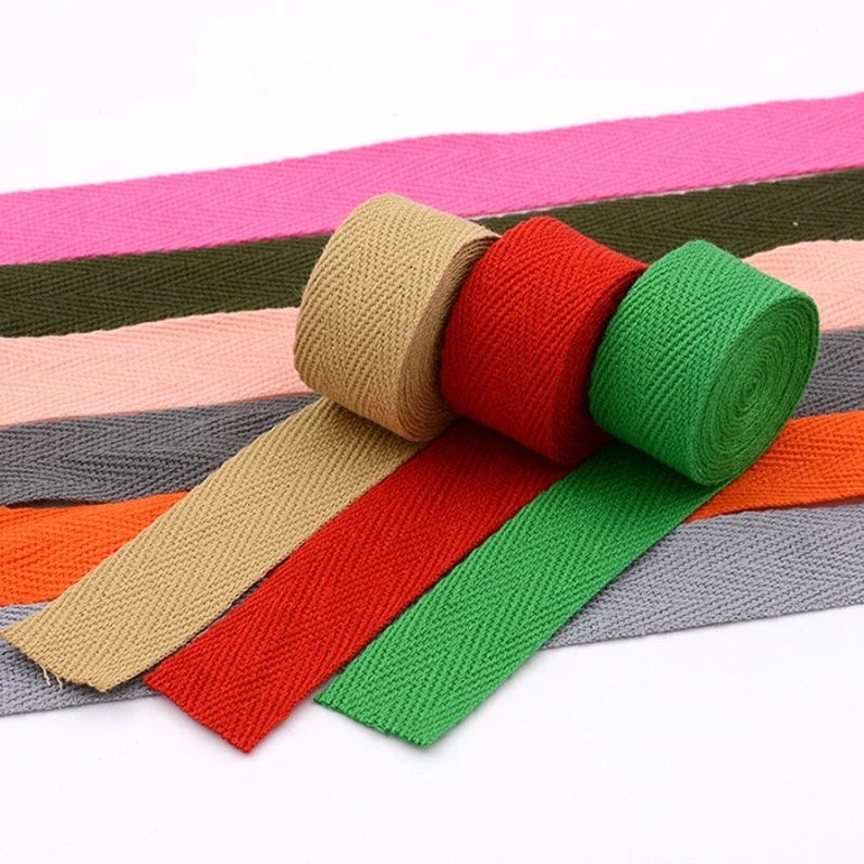 10 Yards 20mm Cotton Herringbone Sewing Tape Apron Twill Etsy