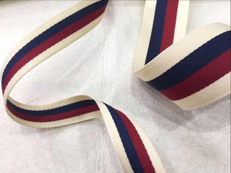 20mm40mm Polyester Herringbone Striped Twill Tape Bias Tape Etsy