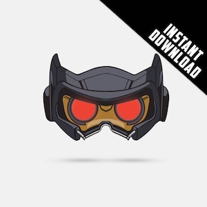 Starlord mask - Etsy 日本