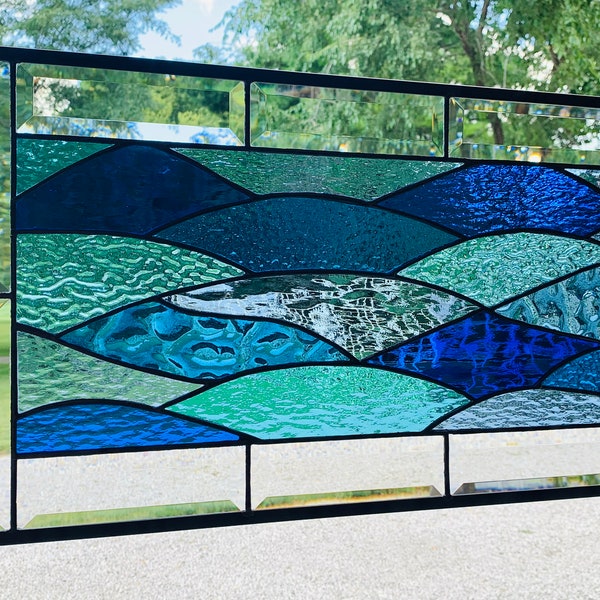 Plastic Stained Glass Panels Etsy