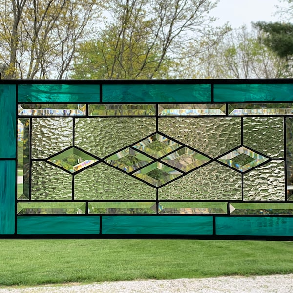 Stained Glass Panel Etsy