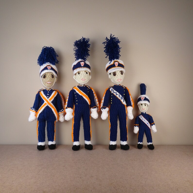 Custom Large Marching Band Doll Unique Graduation Gift MADE Etsy