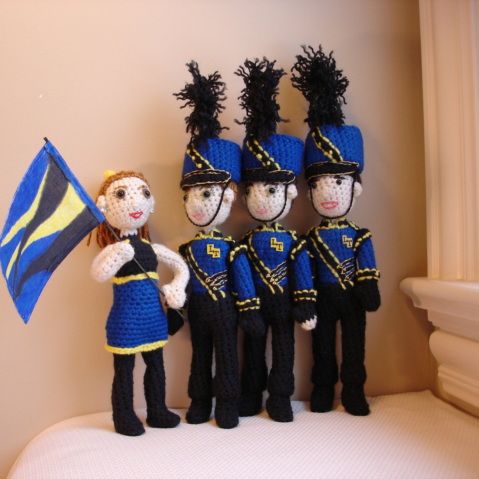 Custom Large Marching Band Doll for Sale Unique College Etsy