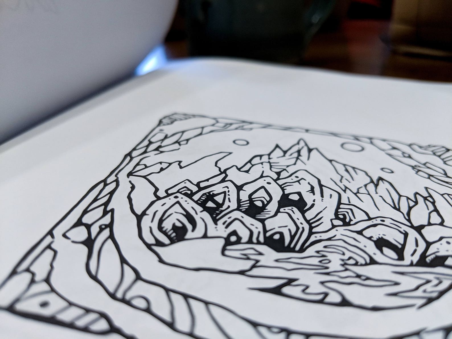 Adult Coloring Book Cosmic Coloring Printable PDF Coloring - Etsy