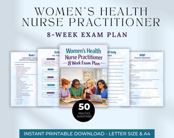 8 Week Exam Plan for WHNP Students