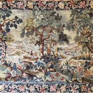 19th century French Needlepoint