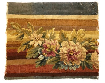 18th Century French Aubusson Tapestry  (for pillow)