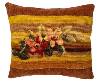 19th Century French Tapestry Pillows