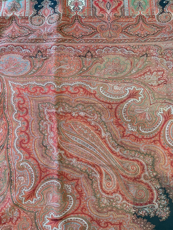 19th Century Indian Paisley Shawl