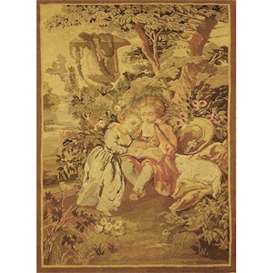 19th century French Needlepoint