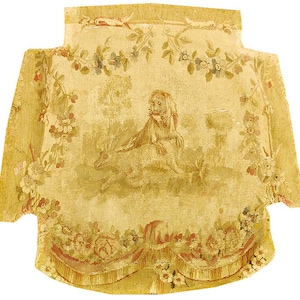 18th Century French Tapestry Chair Seat Cover