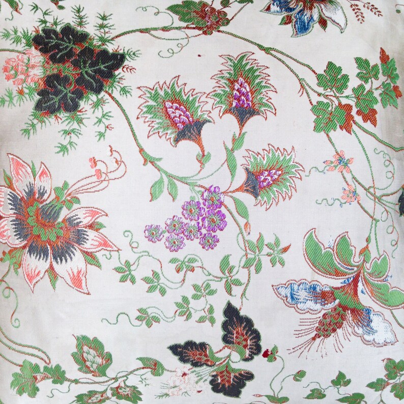 18th Century French Silk Embroidery Pillow - Etsy