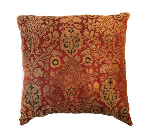 19th Century French Aubusson Pillow Etsy